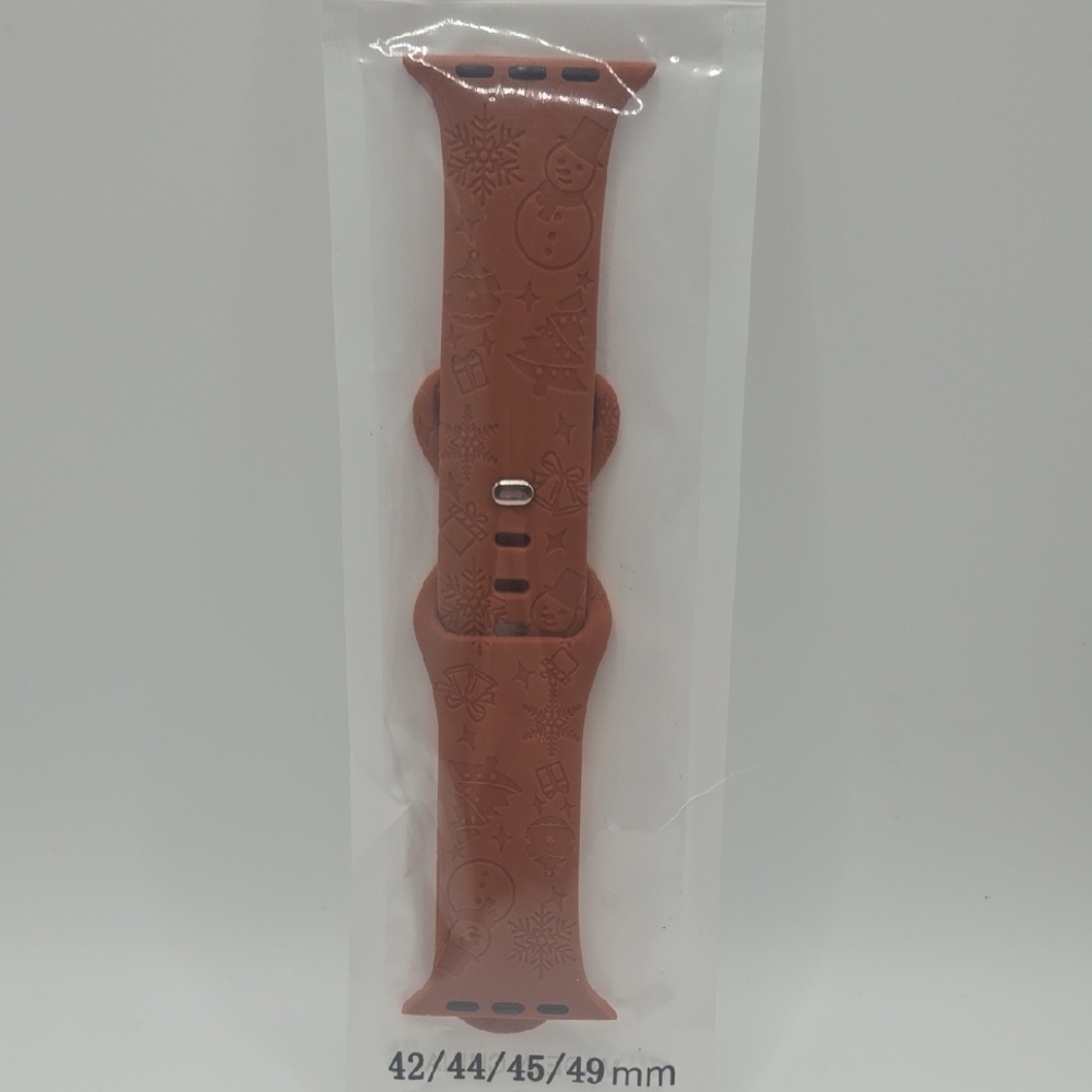 Festive Brown Watch Band